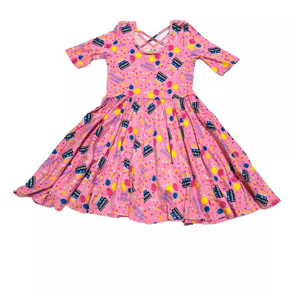 Dot Dot Smile Happy Birthday Ballerina‎ Dress - Picture 2 of 2